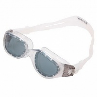 очки для плавания fashy prime 4179-21 дымчатые линзы, прозрачная оправа