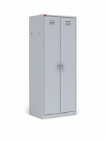 шкаф металлический модульный разборный 2-секционный для одежды