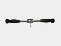 гриф для тяги rhma-02 прямой (хром/полиуретан, 507 мм)