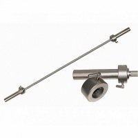 гриф для штанги d50, l1250 mb barbell замок стопорный