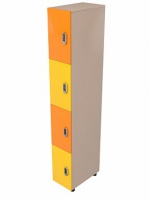 шкаф для раздевалки лдсп 200х50х30(см)