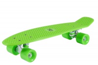 скейтборд hudora retro, зеленый