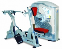 тренажер для мышц спины (гребная тяга с упором в груди) nautilus chf/s6mr125-2.5