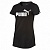 футболка женская puma ess no.1 tee w cotton black 83839701 черная