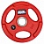 диск олимпийский цветной обрезиненный с 3-мя хватами d51мм hammer wp074 5кг красный